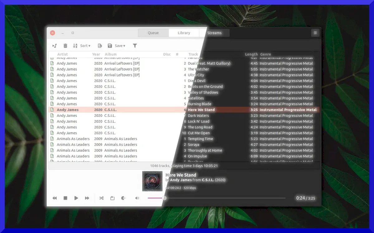 Ymuse 0.21 lançado com arte do álbum e suporte a busca