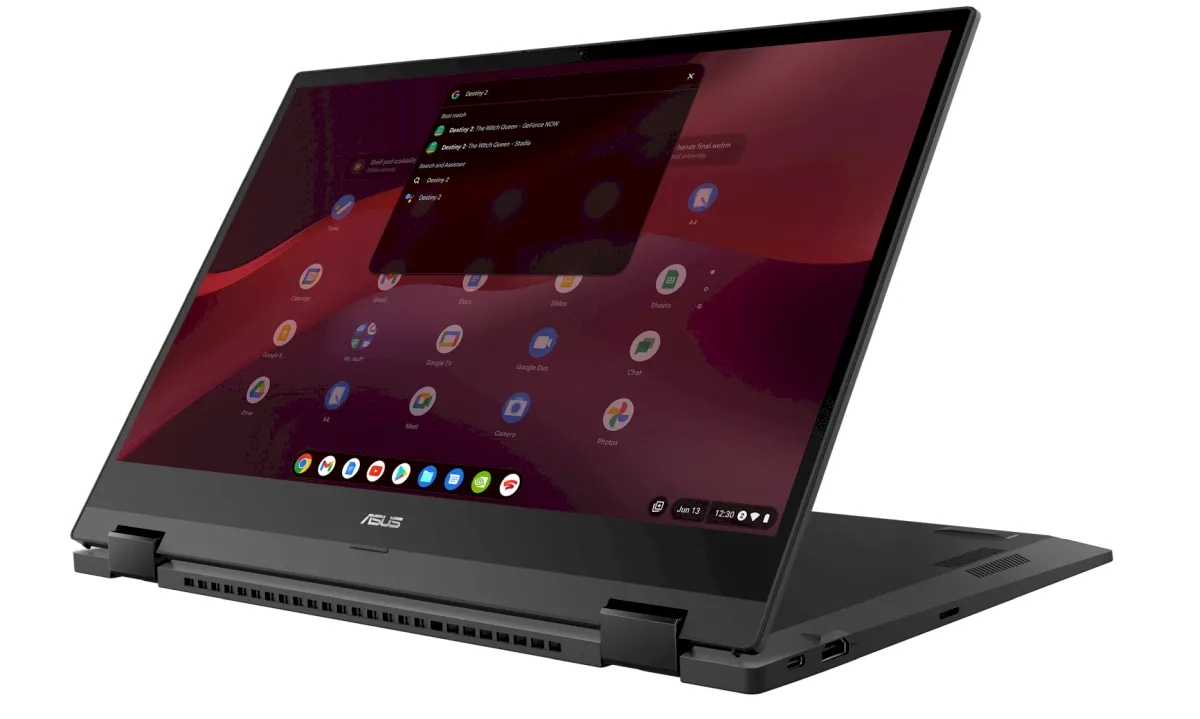 Asus Chromebook Vibe CX55 Flip foi feito para jogos na nuvem