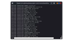 Como instalar o Alpine linux subsystem no Linux via Flatpak