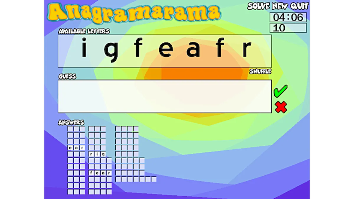 Como instalar o jogo Anagramarama no Linux via Flatpak