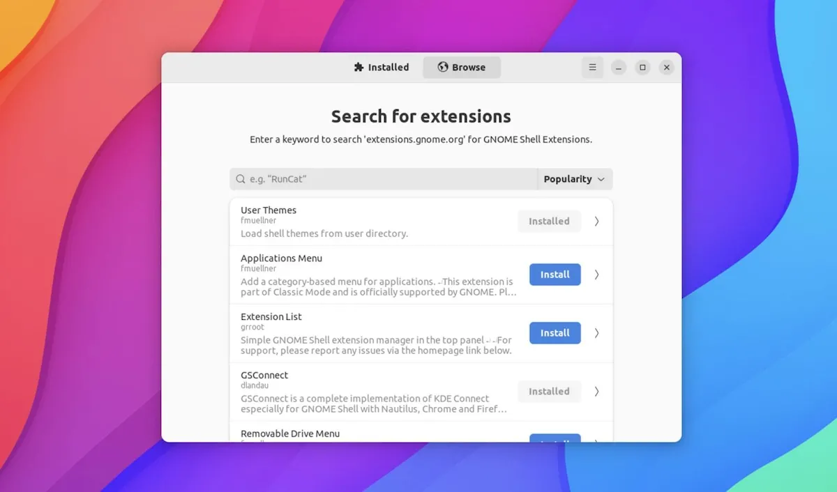 Extension Manager 0.4 lançado com verificador de compatibilidade 1 Extension Manager 0.4 lançado com verificador de compatibilidade