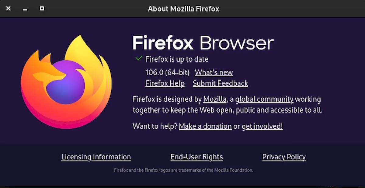 Firefox 106 já está disponível para download