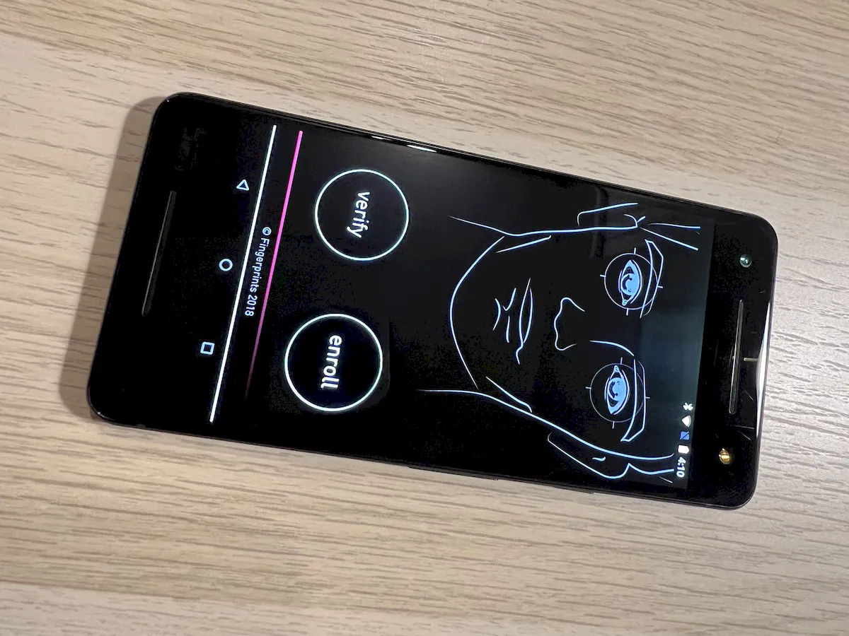 Fotos mostram reconhecimento de íris testado usando Pixel 2