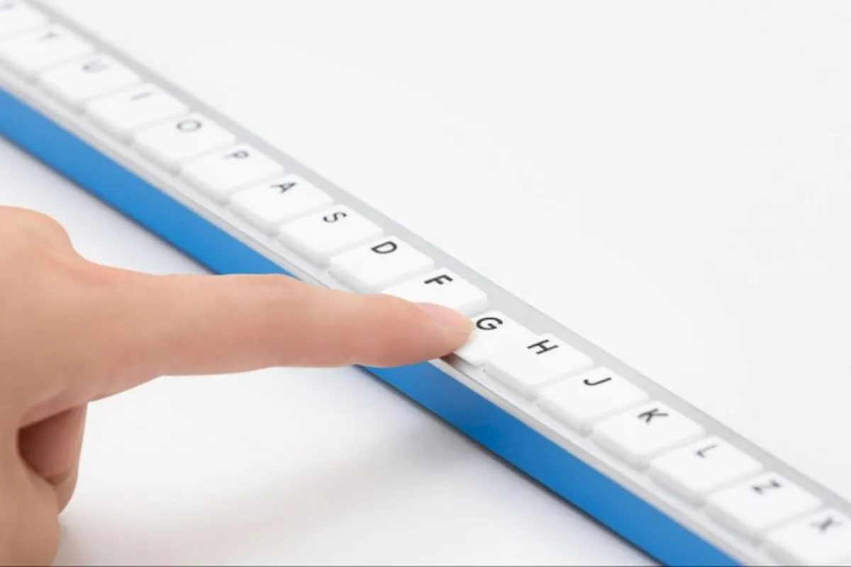 Google Japan projetou um teclado Gboard gigantesco