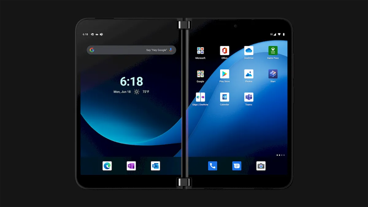Microsoft está lançando o Android 12L para o Surface Duo