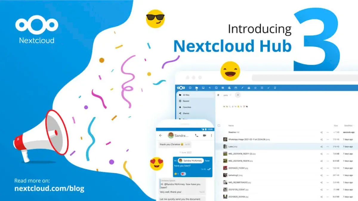 Nextcloud Hub 3 lançado com um novo design, melhorias, e mais 2 Nextcloud Hub 3 lançado com um novo design, melhorias, e mais