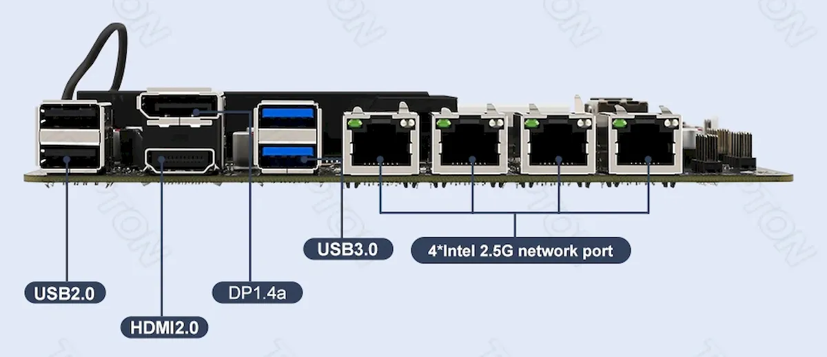 Placa-mãe da Topton permite criar NAS com tecnologia Jasper Lake 4 Placa-mãe da Topton permite criar NAS com tecnologia Jasper Lake