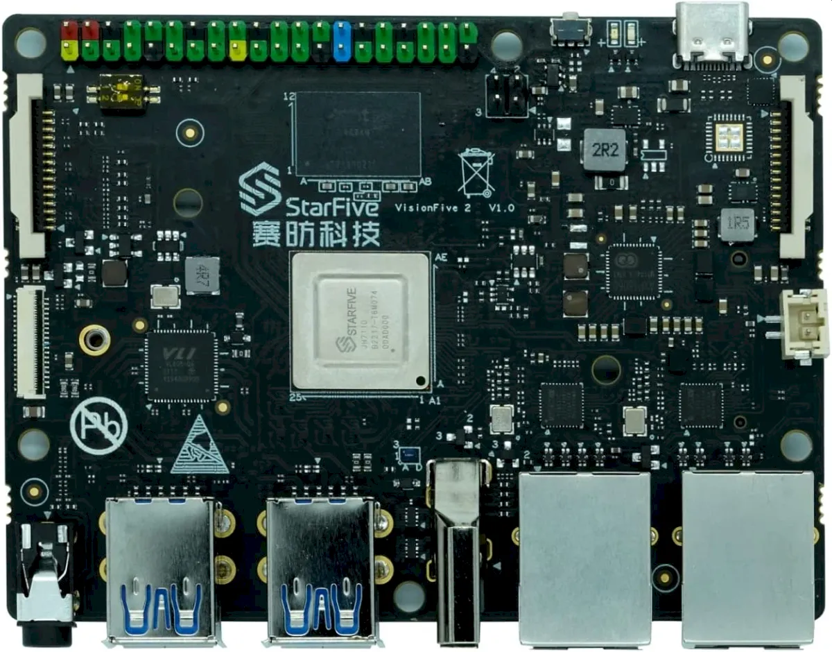 Placa única VisionFive 2 RISC-V já está em pré-venda