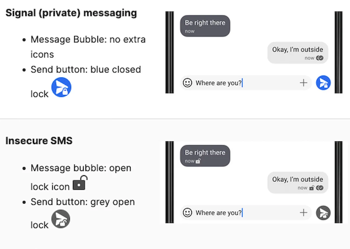 Signal removerá suporte para mensagens de texto SMS no Android