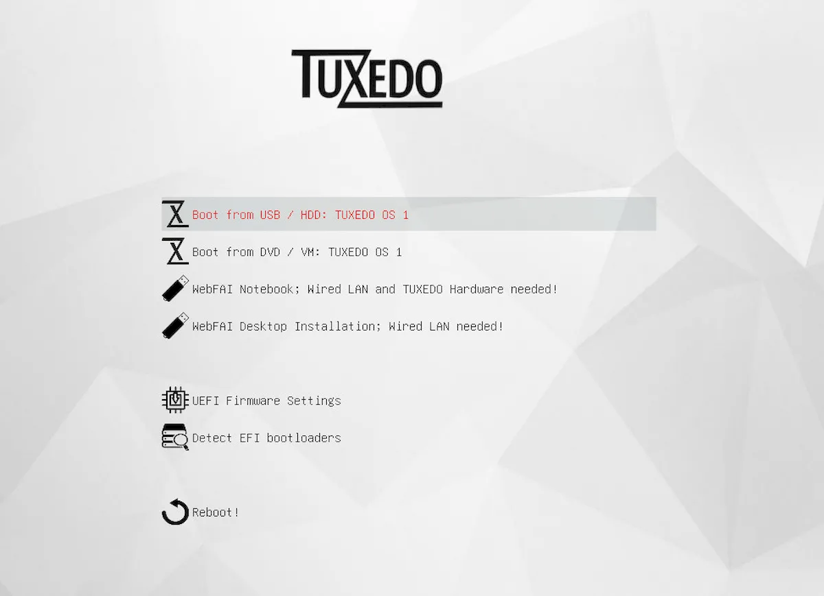 TUXEDO Computers lançou o TUXEDO OS 1