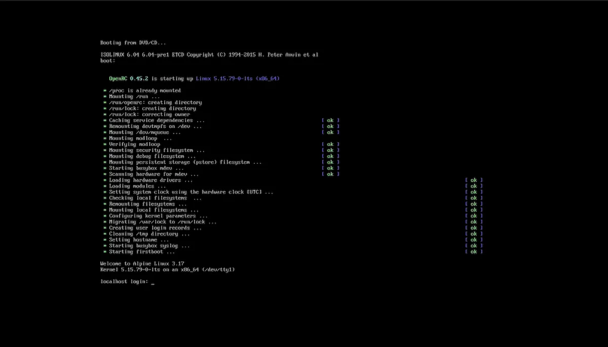 Alpine Linux 3.17 lançado com suporte total a Rust e OpenSSL 3.0