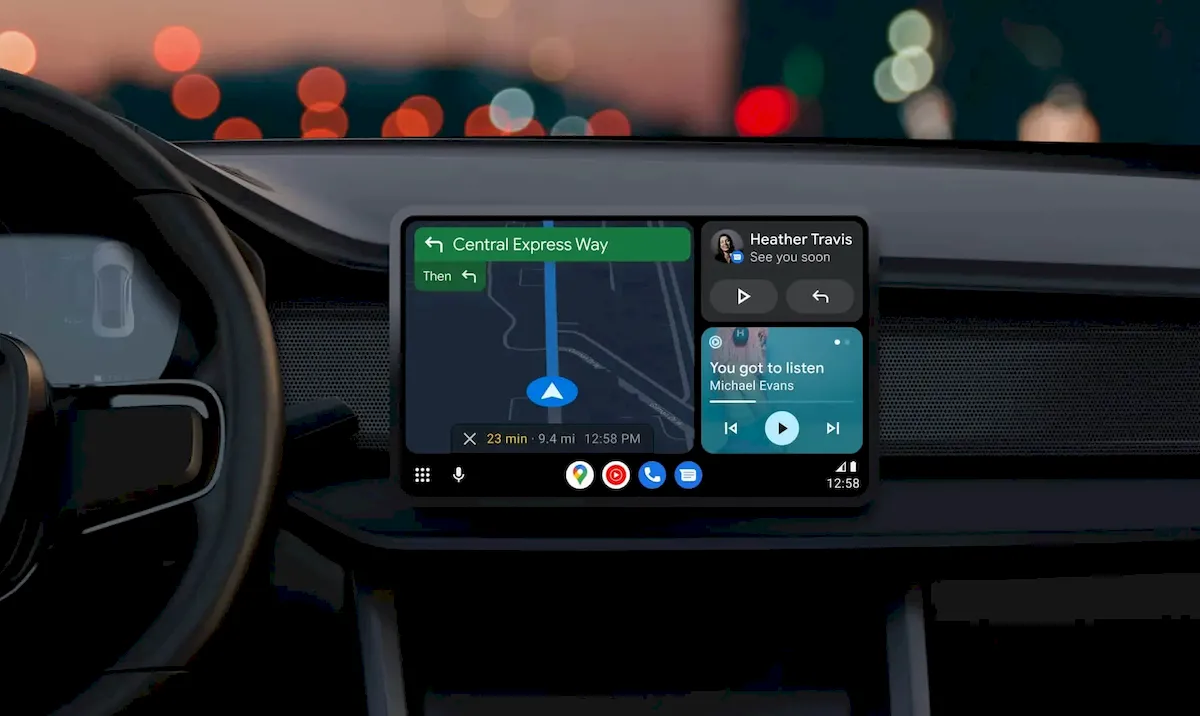 Android Auto ganhou um novo design