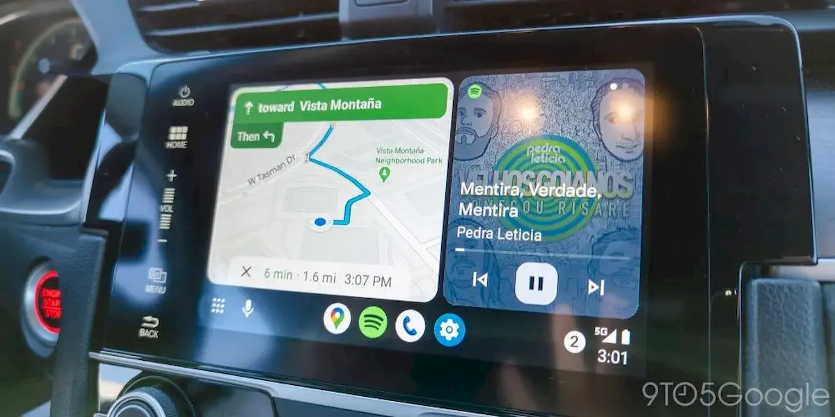 Android Auto ganhou um novo design