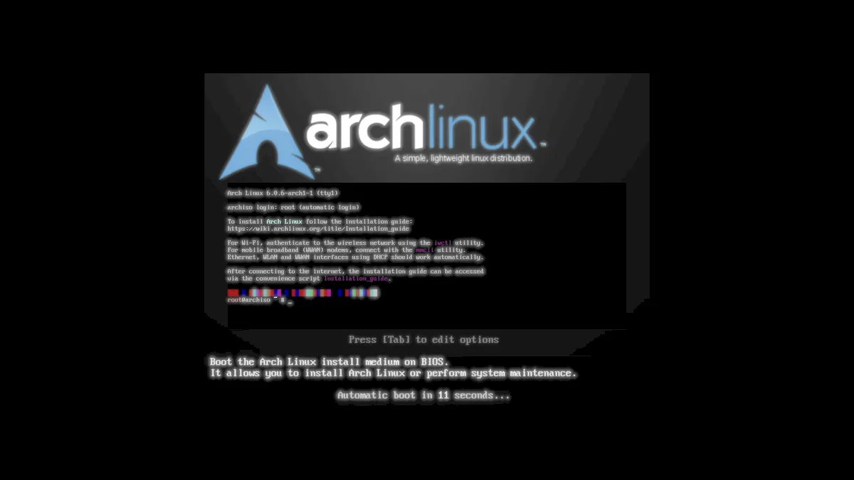 Arch Linux 2022.11.01 lançado com Kernel 6 e outras atualizações