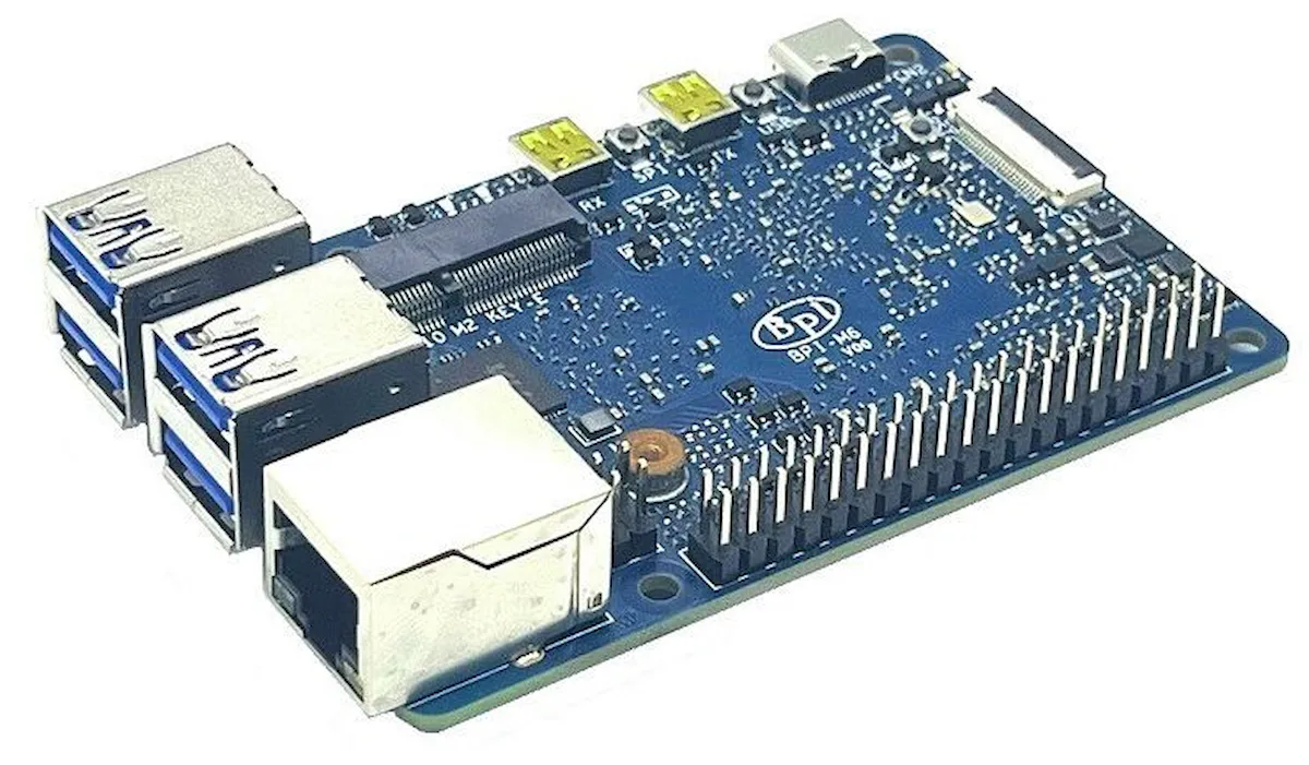 Banana Pi BPI-M6, um clone de Raspberry Pi com ARM Cortex-A73