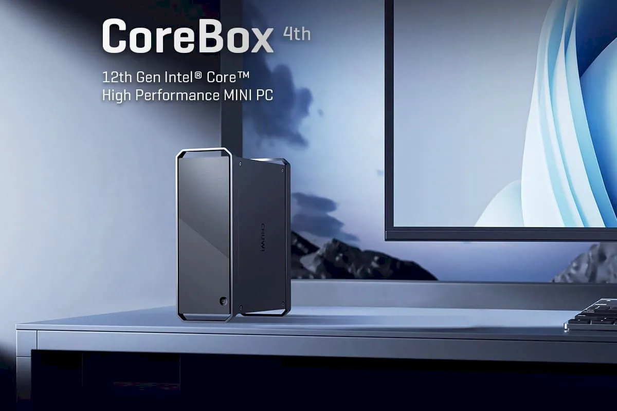 CoreBox 4th-gen, um mini PC com Core i3-1215U e Thunderbolt 4