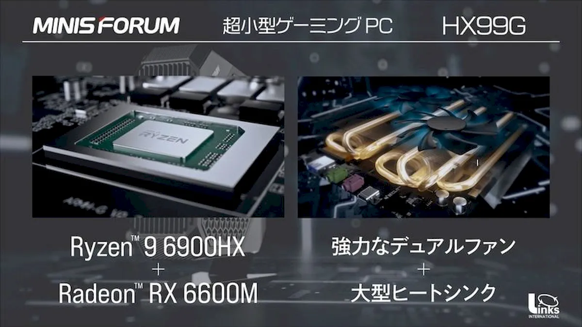 HX99G, um mini PC com Ryzen 9 6900HX e Radeon RX 6600M 3 HX99G, um mini PC com Ryzen 9 6900HX e Radeon RX 6600M