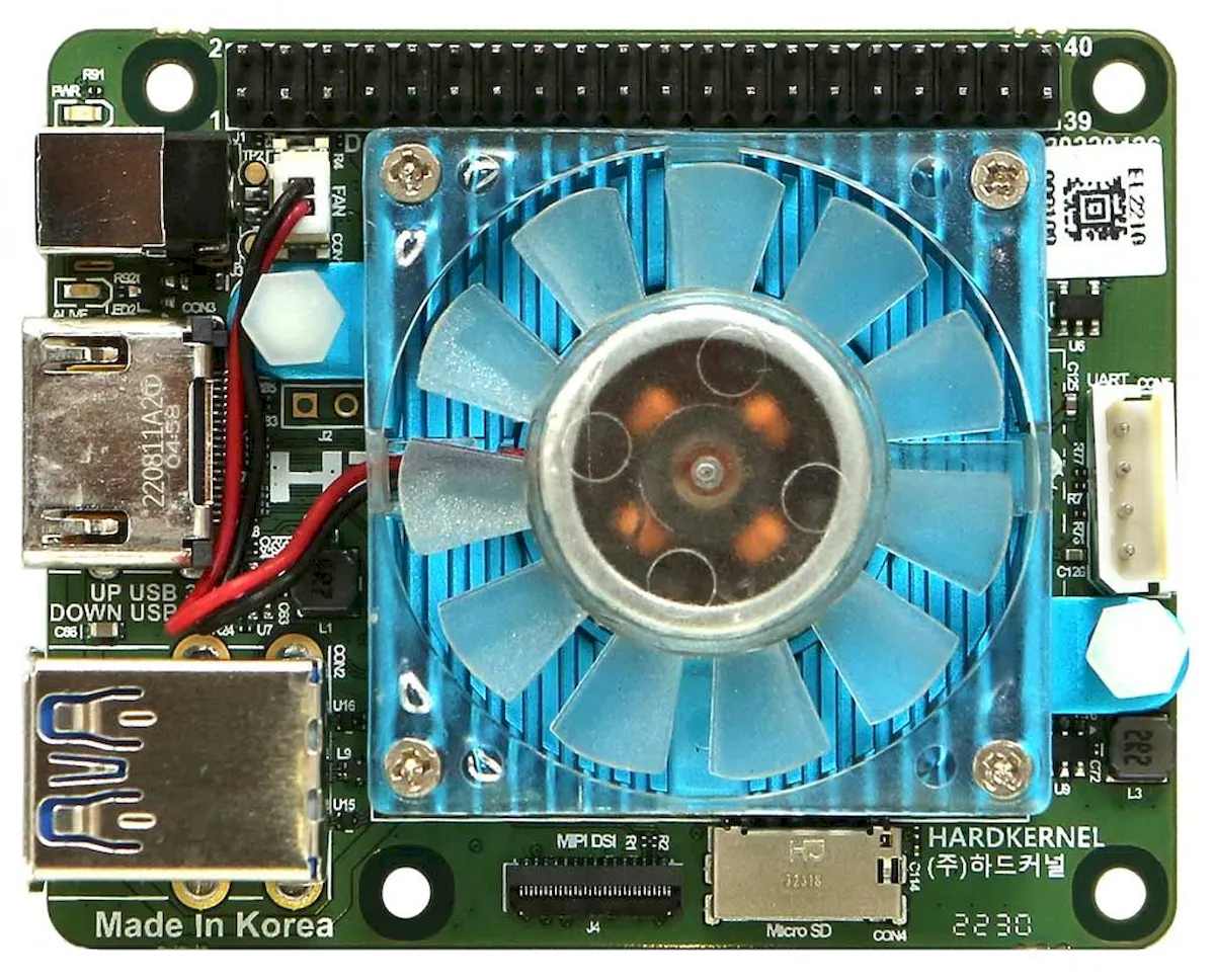 ODROID-N2L, um PC de placa única com Amlogic S922X