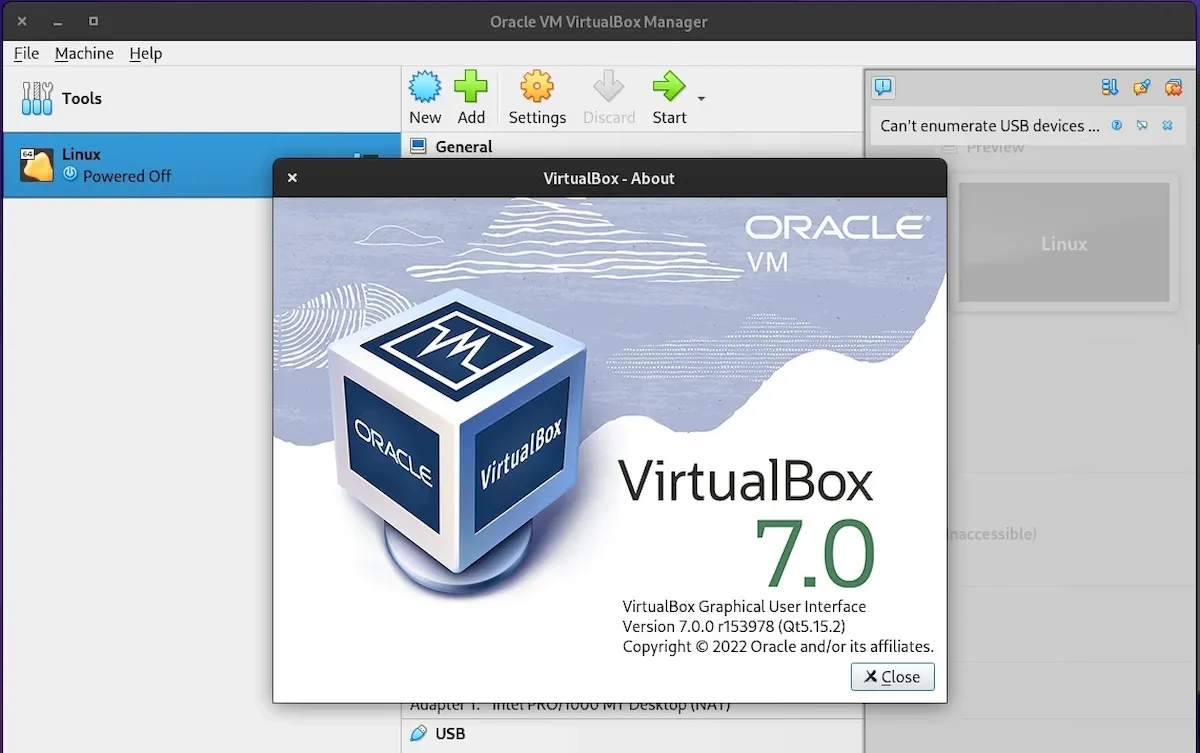 VirtualBox 7.0.4 lançado com suporte inicial para o kernel 6.1