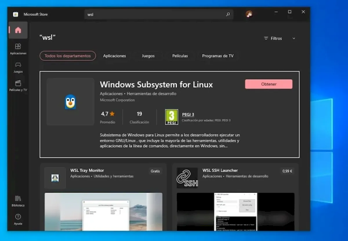 WSL 1.0.0 já está disponível na Microsoft Store