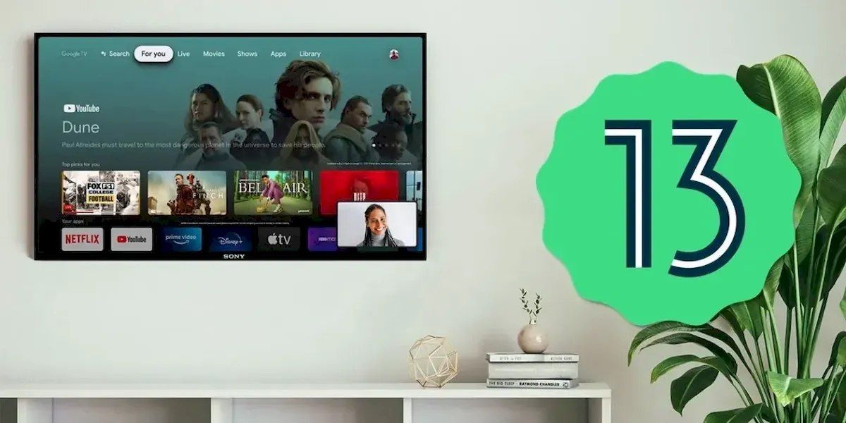 Android TV 13 já está disponível para desenvolvedores