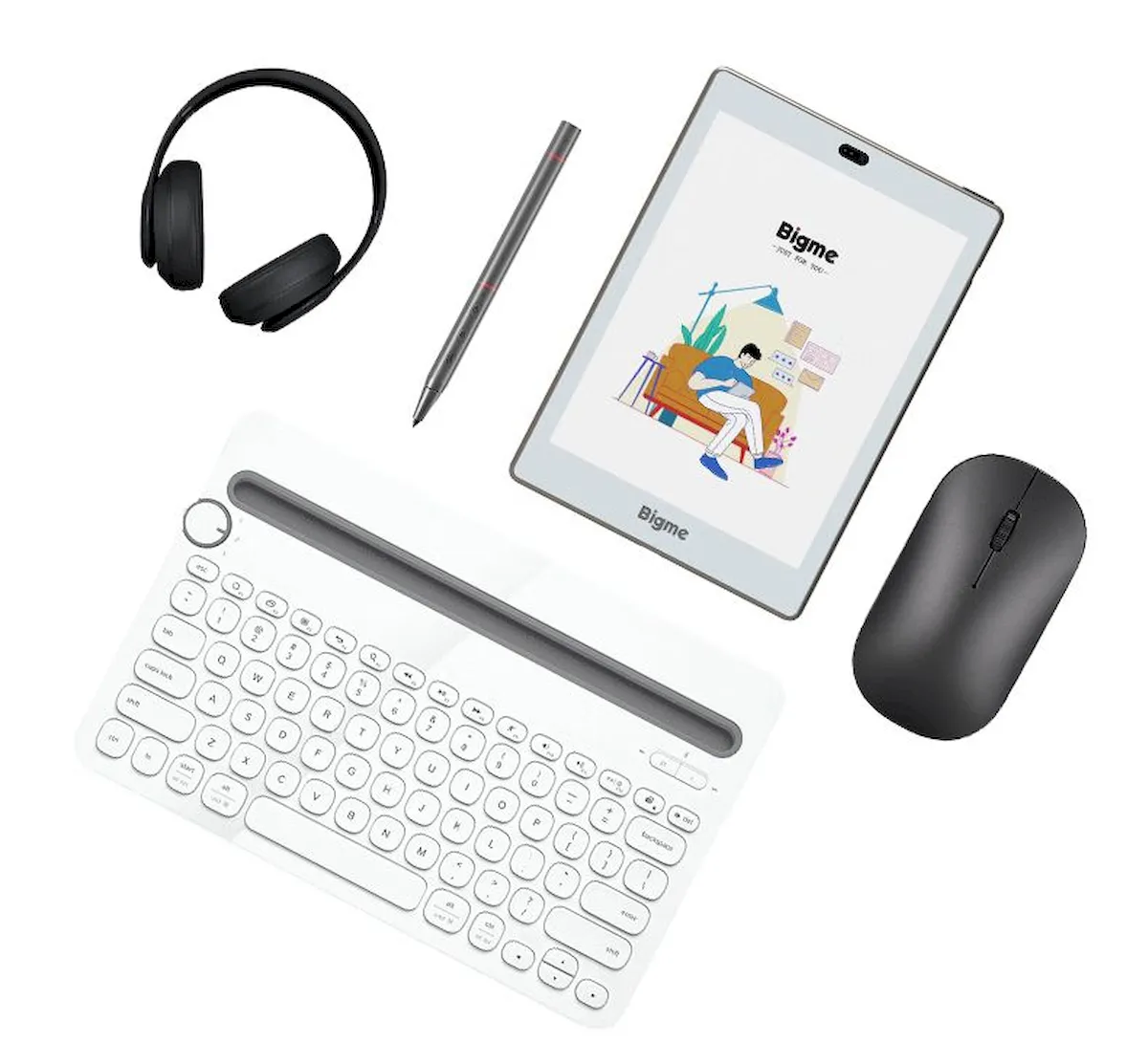 Bigme S6 Color, um tablet com tela E Ink colorida e suporte a caneta