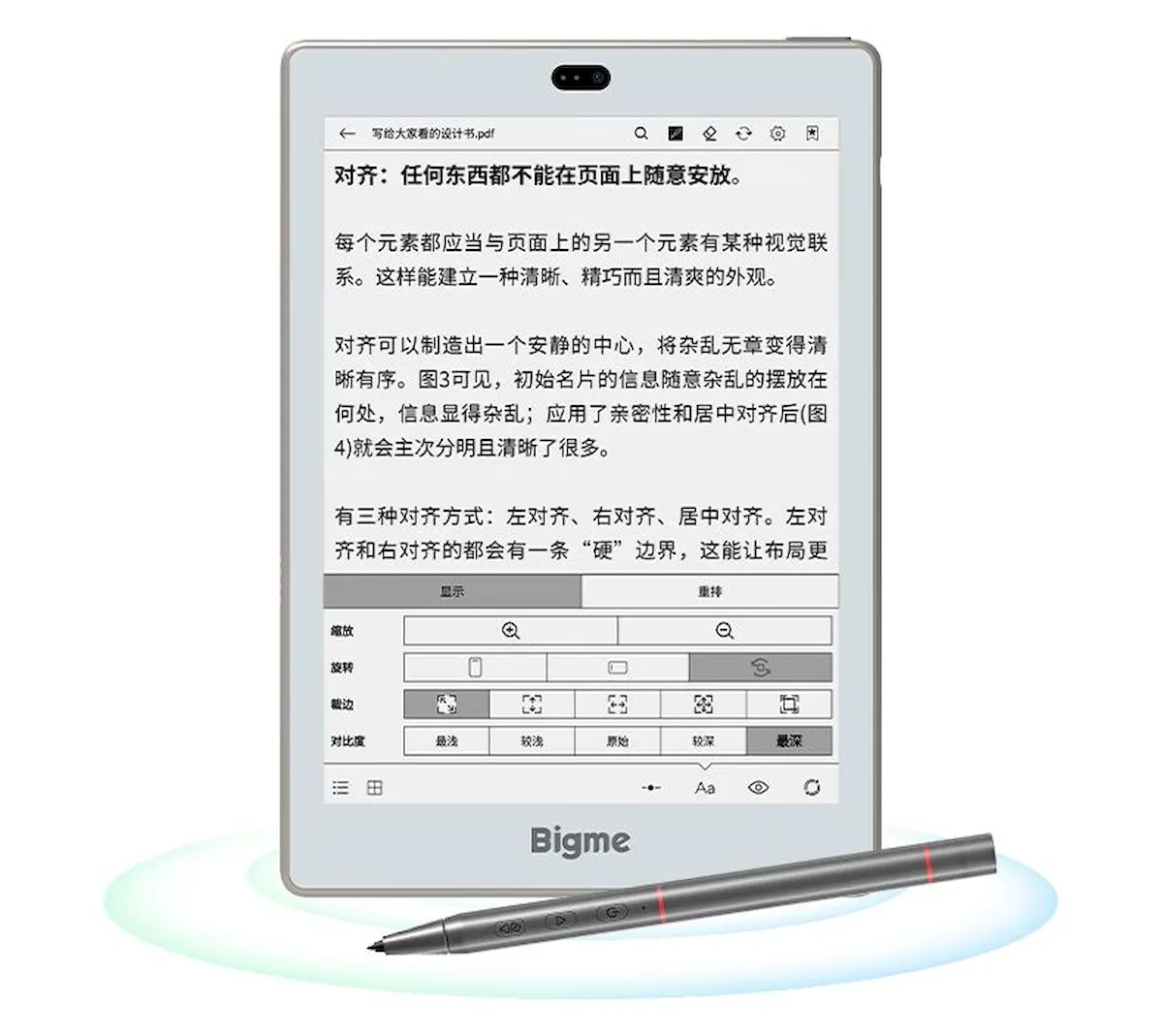 Bigme S6 Color, um tablet com tela E Ink colorida e suporte a caneta