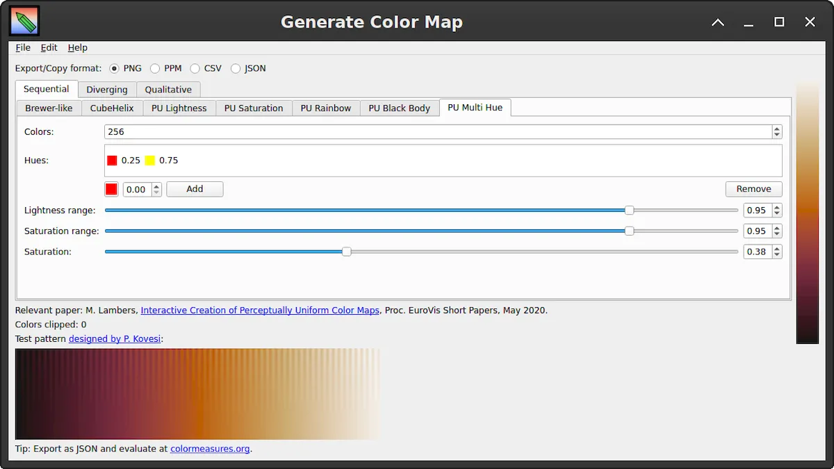 Como instalar o gerador de mapas de cores gencolormap no Linux