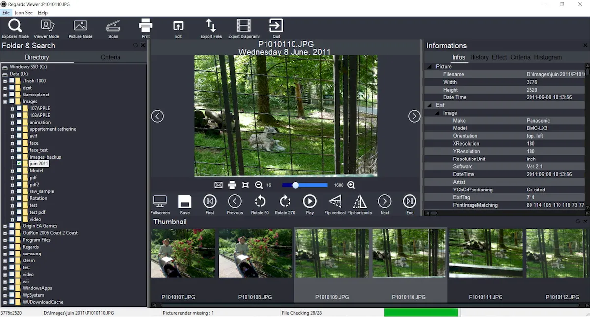 Como instalar o visualizador de fotos RegardsViewer no Linux via Snap
