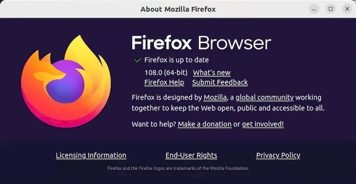 Firefox 108 já está disponível para download