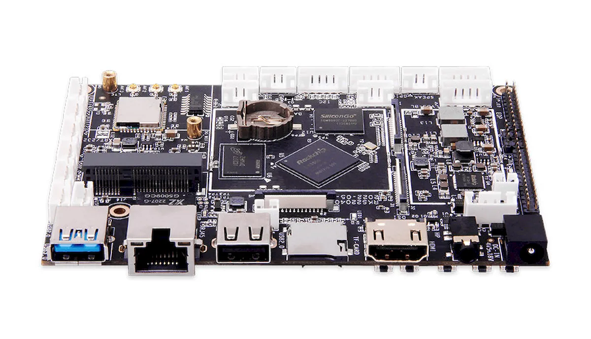 Geniatech DS-3566, um PC single board com Rockchip RK3566