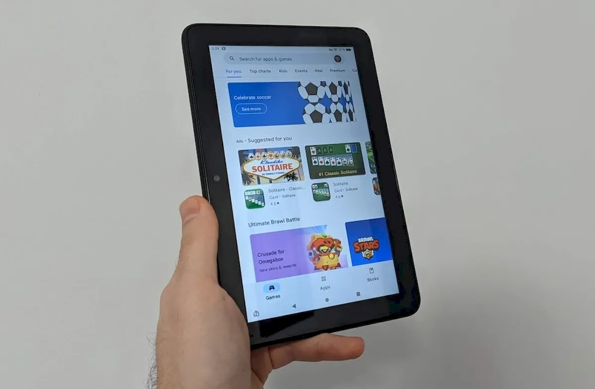 Google Play Store pode ser instalada em tablets Amazon Fire 2022
