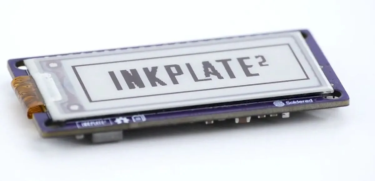 Inkplate 2, um display ePaper programável com WiFi