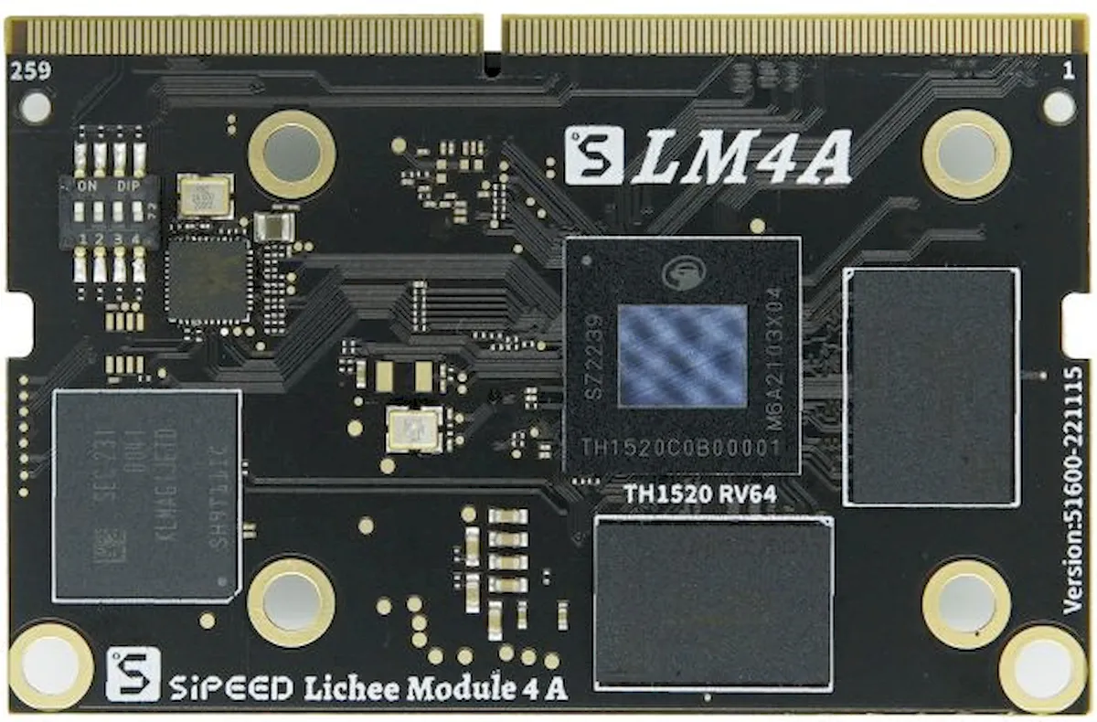 Lichee Pi 4A, um mini PC RISC-V modular com até 16 GB de RAM