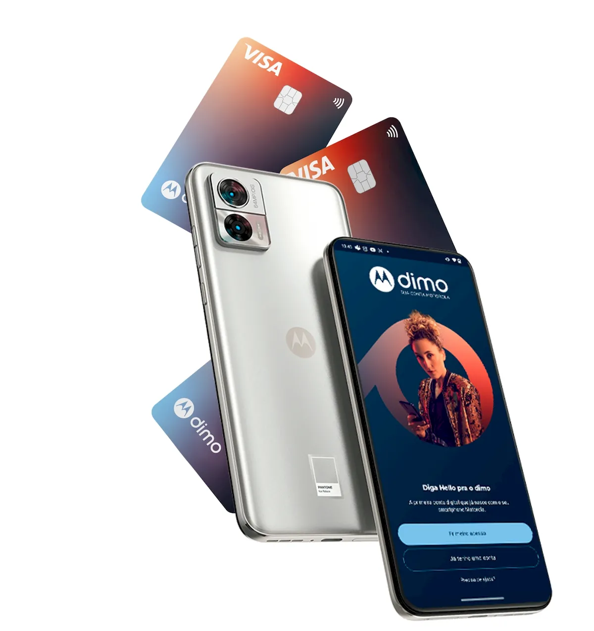 Motorola lançou a primeira conta digital integrada a um smartphone do mundo