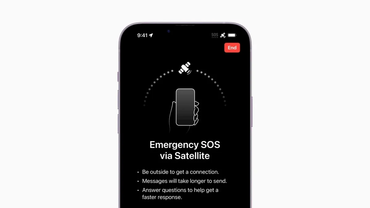 SOS de Emergência por Satélite do iPhone 14 salvou um homem no Alasca