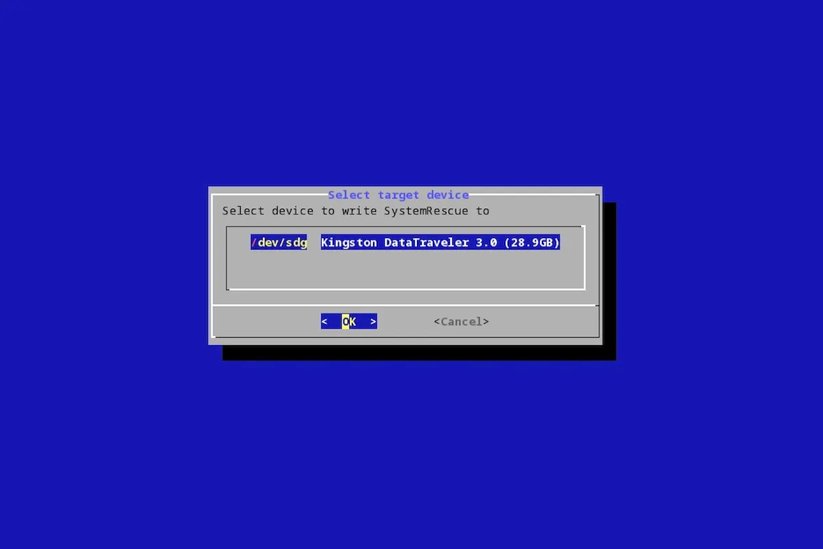 SystemRescue 9.06 lançado com Xfce 4.18 e novo criador de USB inicializável