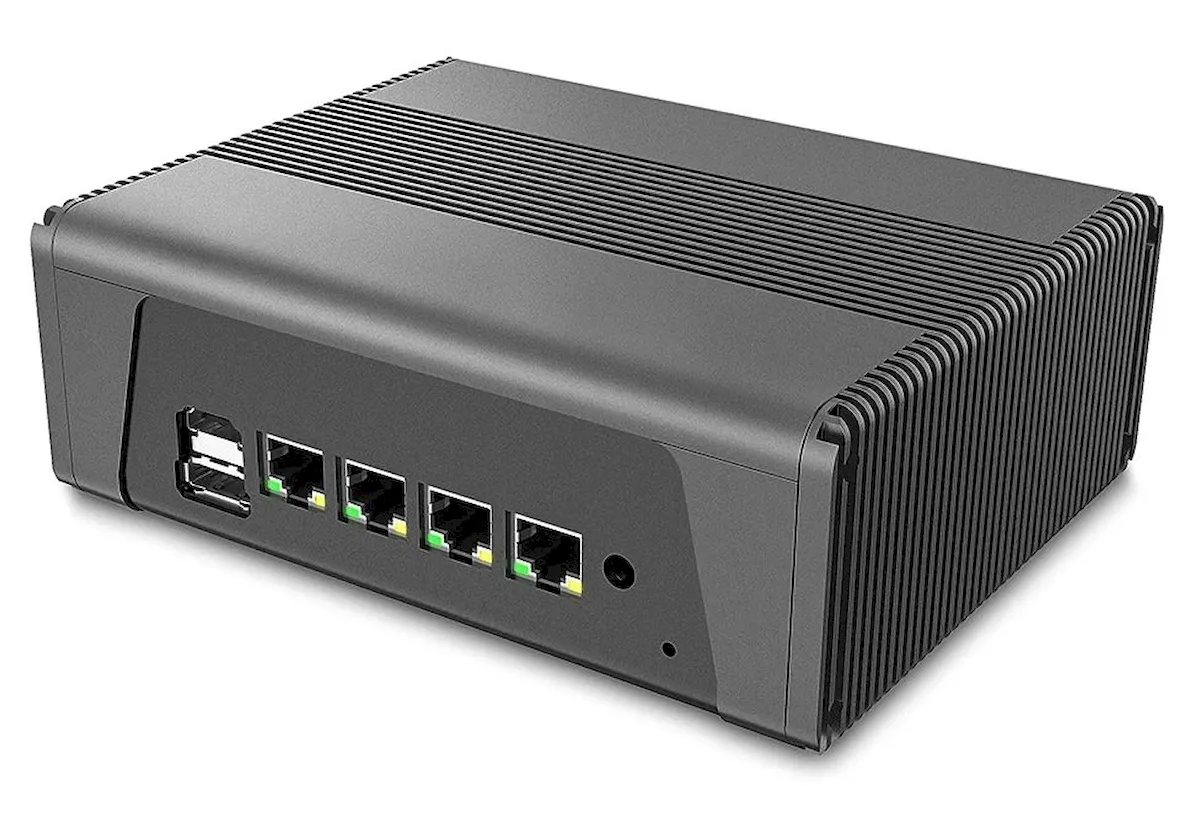 Topton TP-X4F, um mini PC com Ryzen 5000U e 4 portas Ethernet de 2,5 GbE