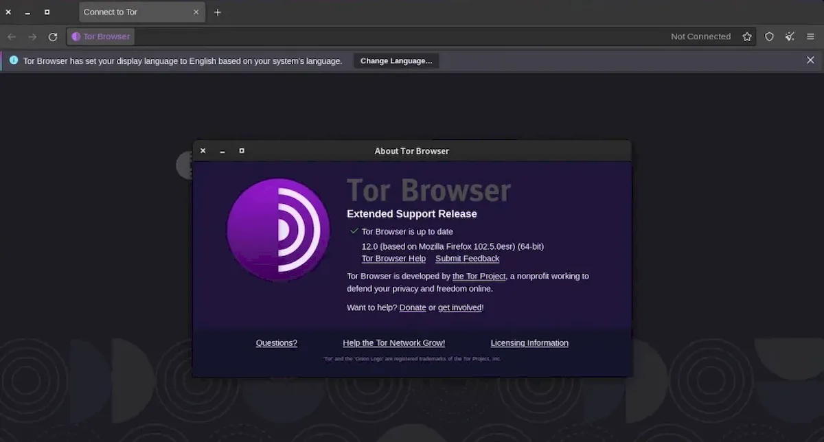 Tor Browser 12 lançado com base no Firefox 102 ESR Series