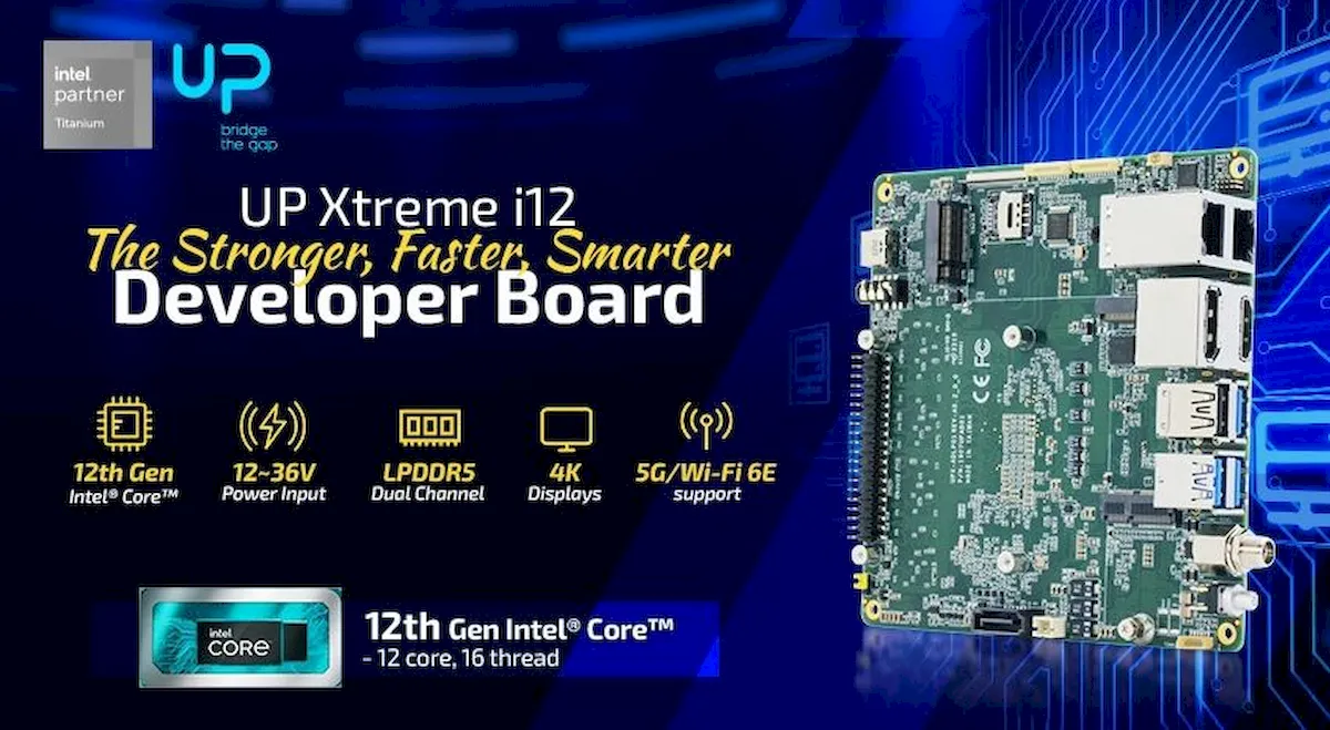 UP Xtreme i12, um PC de placa única com Intel Alder Lake-P