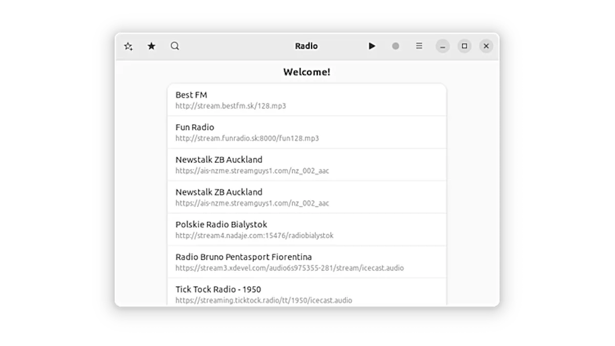 Como instalar o app de rádios Radio no Linux via Flatpak