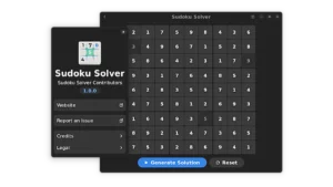 Como instalar o Sudoku Solver no Linux via Flatpak