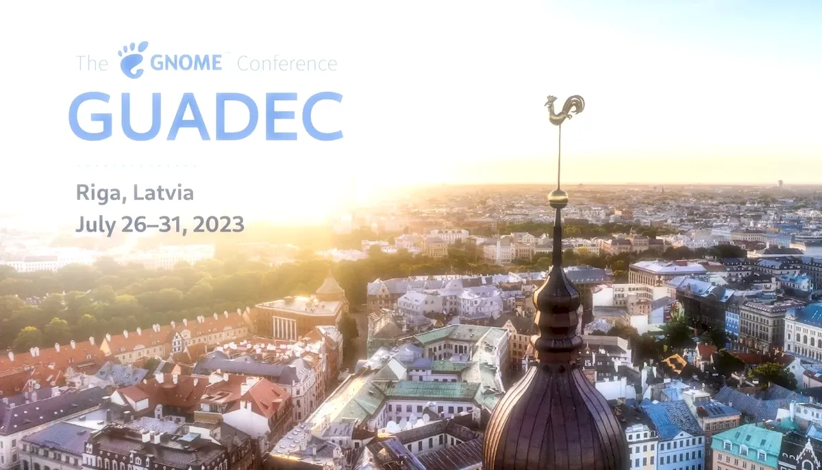 Conferência GNOME GUADEC 2023 acontecerá de 26 a 31 de julho