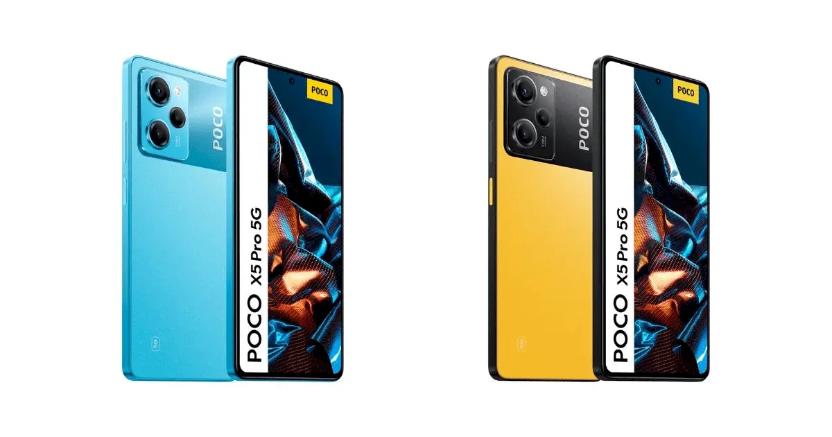 Lançamento do POCO X5 e POCO X5 Pro será dia 6 de fevereiro