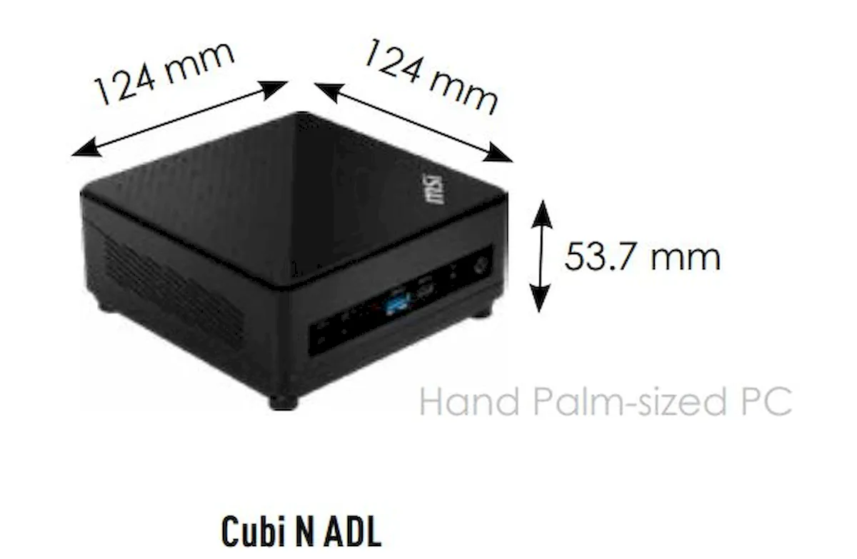 MSI Cubi N ADL, um mini PC com Intel Alder Lake-N