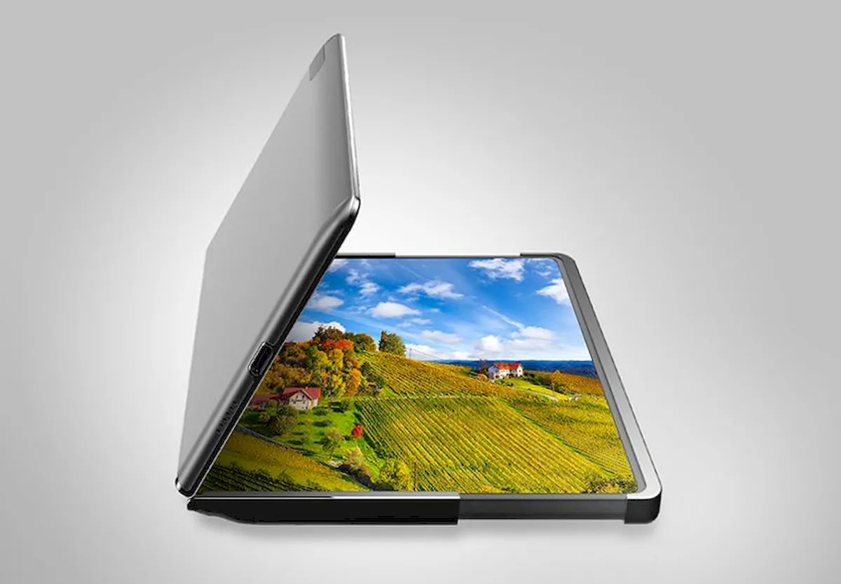Samsung demonstra telas dobráveis, roláveis e deslizantes