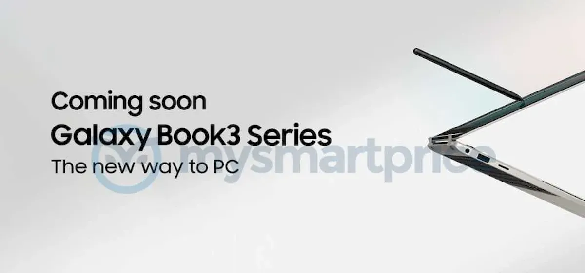 Samsung lançará cinco laptops sob a marca Galaxy Book 3