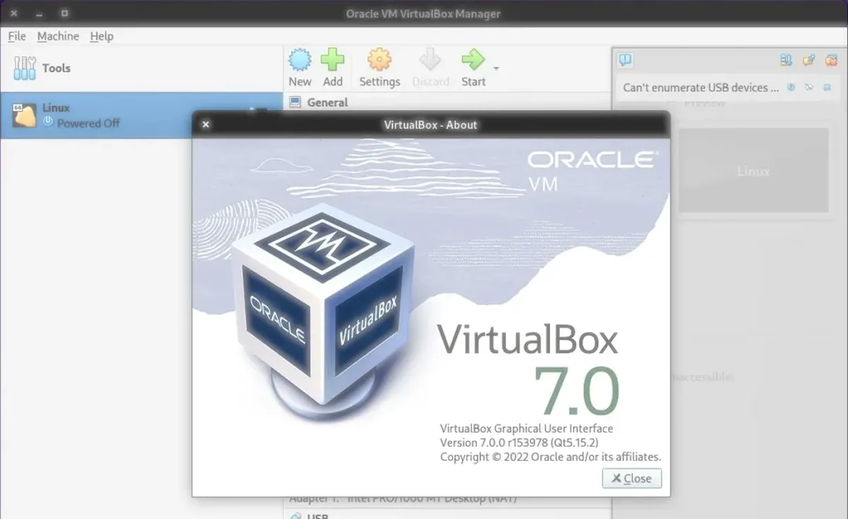 VirtualBox 7.0.6 lançado com suporte inicial para Kernel 6.2, e mais