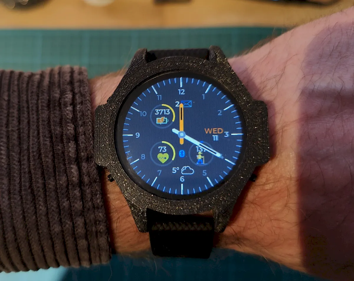 ZSWatch, um hardware de código aberto para smartwatch