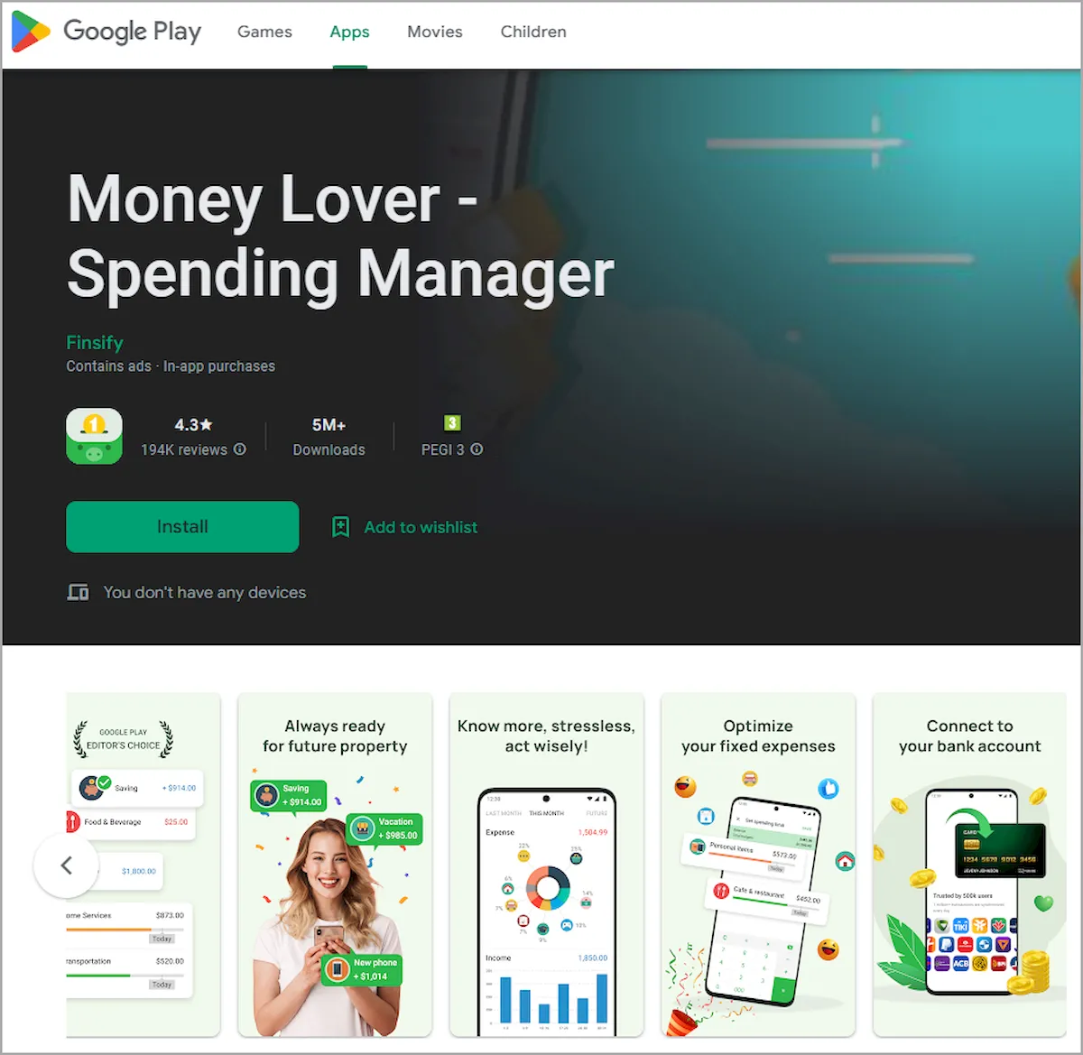 App Money Lover vazou endereços de e-mail e transações